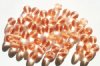 25 8mm Round Transparent Rosaline Glass Beads